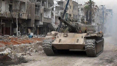 Ejército sirio elimina el último reducto terrorista en el sur de Damasco Ejército sirio elimina el último reducto terrorista en el sur de Damasco